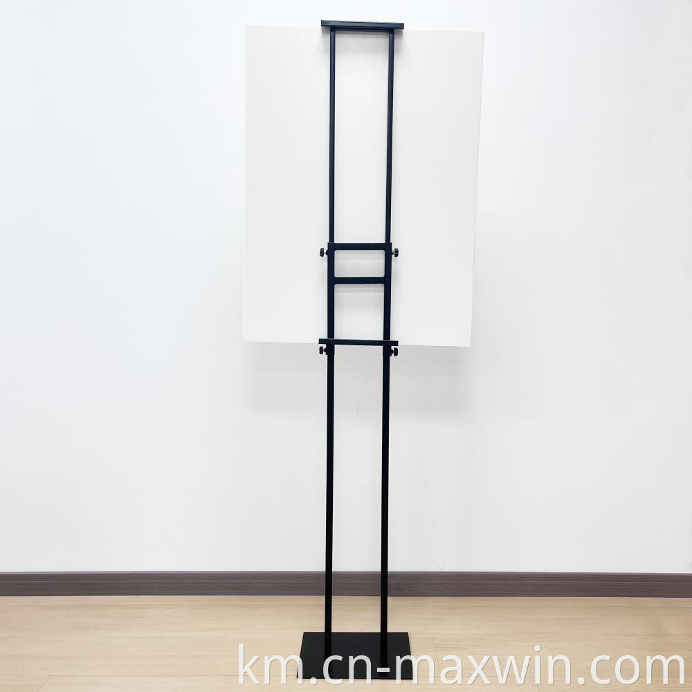 ម៉ឺនុយថ្មើរជើងដែលអាចលៃតម្រូវបាន Adjustable Pedestal Menu Stand